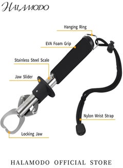 Generic Fish Lip Gripper Pliers Muti-Function Hook Remover and Split Ring Pliers for Fly Fishing & Ice Fishing & Fishing Gear as Great Gift for Men  - Image 4