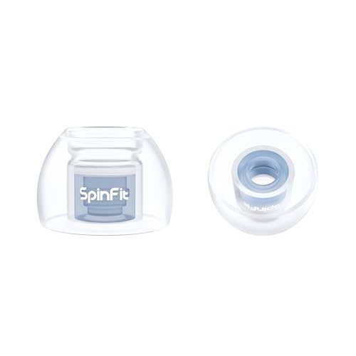 SpinFit Omni for True Wireless Earbuds & IEMs - MS - Patented Silicone Eartips for Replacement (1 Pair) (3.7 mm Nozzle Dia.) - Image 1