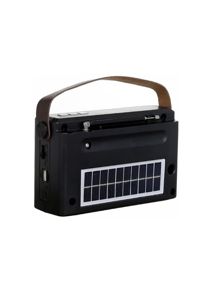Golon - Solar Radio - Bluetooth - 4 Waves - Flash Player - Charging and Electricity - Image 1