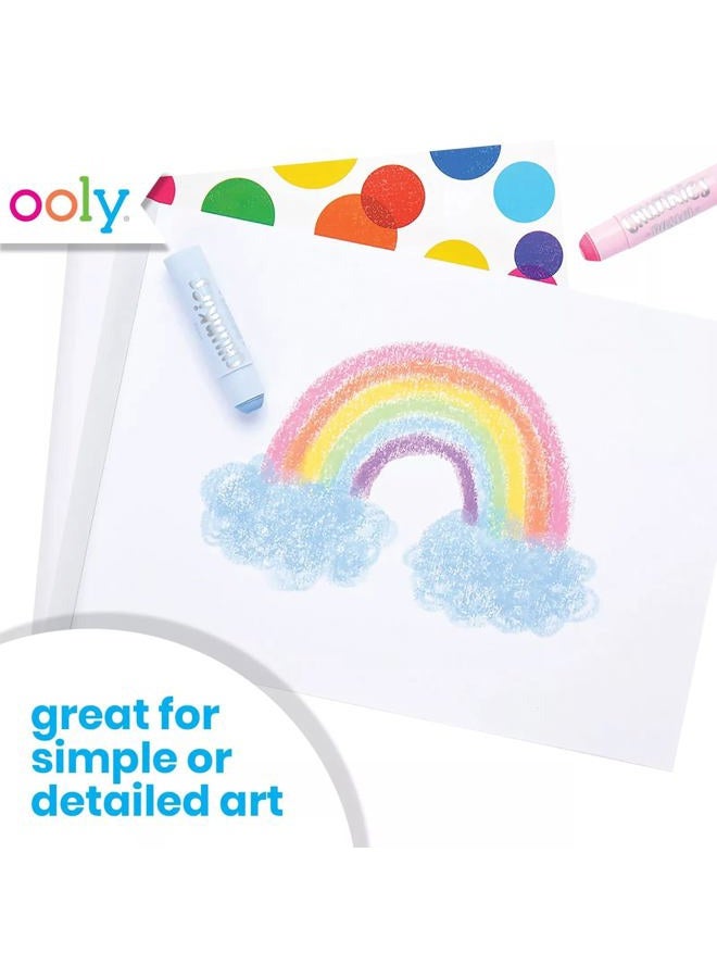OOLY Chunkies 12" x 9" Thick Paper Sketchbook Pad - 60 Pages per Pad, 120 GSM / 32 LB Paper for Drawing, Artwork, Perfect with Chunkies Paint Sticks for Toddlers - Image 4