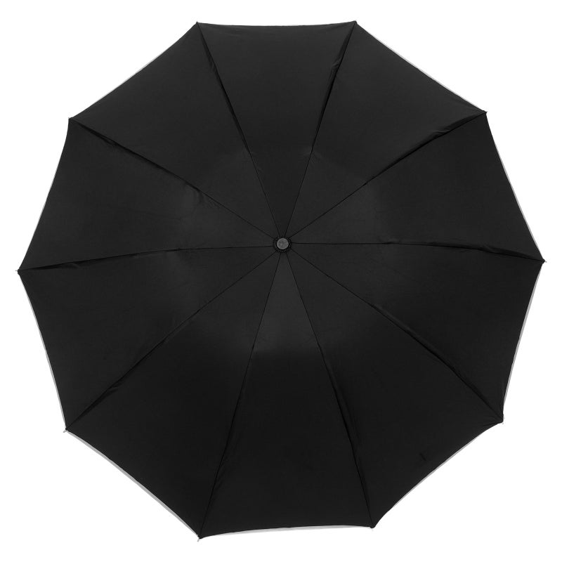 Buckle Umbrella Reflective Safety Strip Windproof Reverse Automatic Umbrella Buckle Fully Automatic Umbrella Travel Portable Folding Travel Umbrella - Image 1