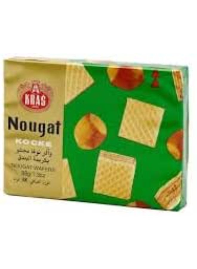 كراس ويفر كراش بالبندق، أصابع مقرمشة مغطاة بالشوكولاتة مع حشوة كريمة البندق، عبوة من 3 قطع - Image 1