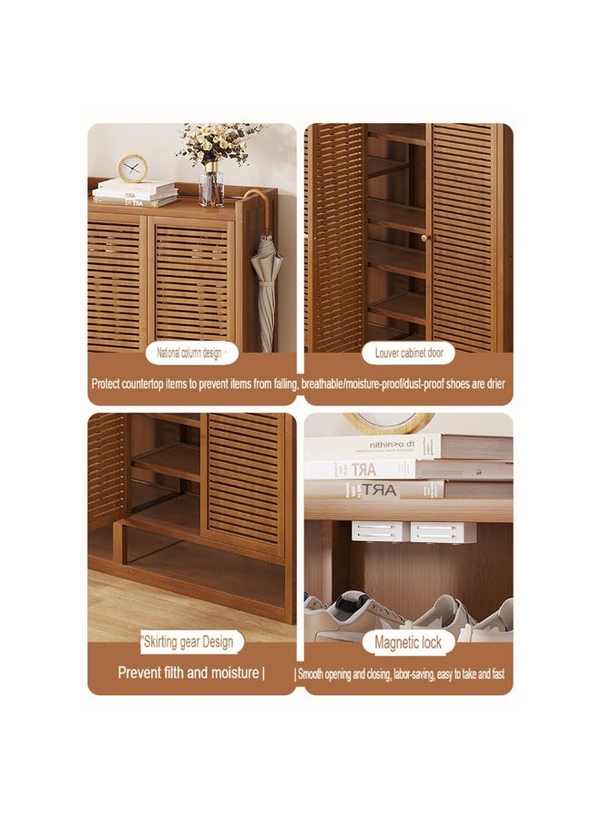 keke 8 Layer large-Capacity Dustproof Shoe Cabinet for Organized Storage - Image 3