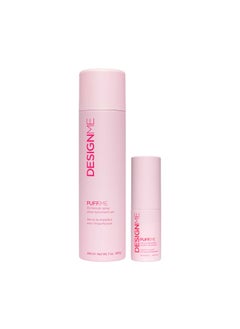 Design.ME DesignMe PUFFME Volumizing Powder  Dry Texture Spray for Hair Bundle  7Oz ColorSafe Hair Texture Spray  032Oz TalcFree Volume Powder for Hair  Hair Texture Powder  Spray for Women 