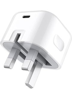 Plynox iPhone Charger 20W USB C Fast Charger Plug With USB-C to Lightning Cable,35W Adapter Compatible with iPhone 14/13/12/11/Pro/Pro Max/Plus, AirPods-White  - Image 2