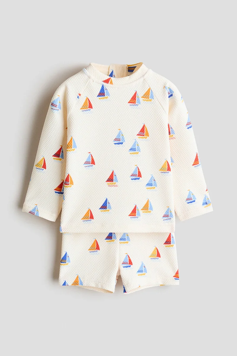H&M UPF 50 swim set