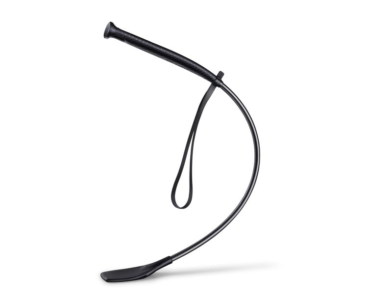 SUNLAND Horse Riding Whip Crop Jump Bat Non-Slip Dressage Crop 23" with Double Slapper - Image 2
