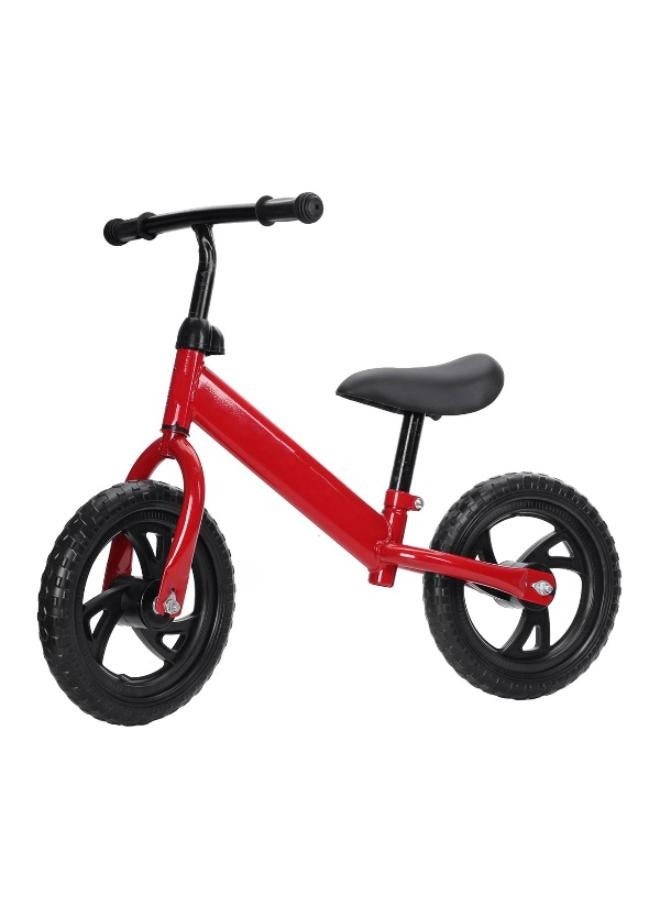 12inch Children‘s Balance-Bikes Kids Balance Bike No Pedal Bicycle Beginner Toddler Bike Steel Frame and Air-Free Tires for 2-5years Old - Image 1