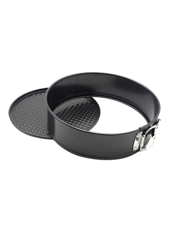 Cake Mould With Removable Bottom Black 7inch - Image 1
