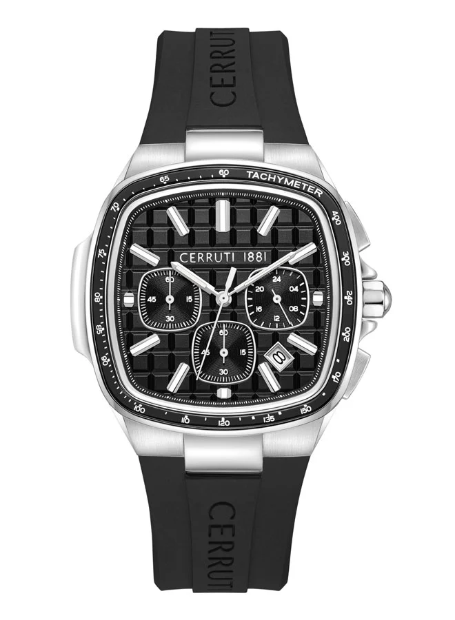 CERRUTI 1881 Cerruti 1881 Gents Stainless Steel Black Matt Dial Watch