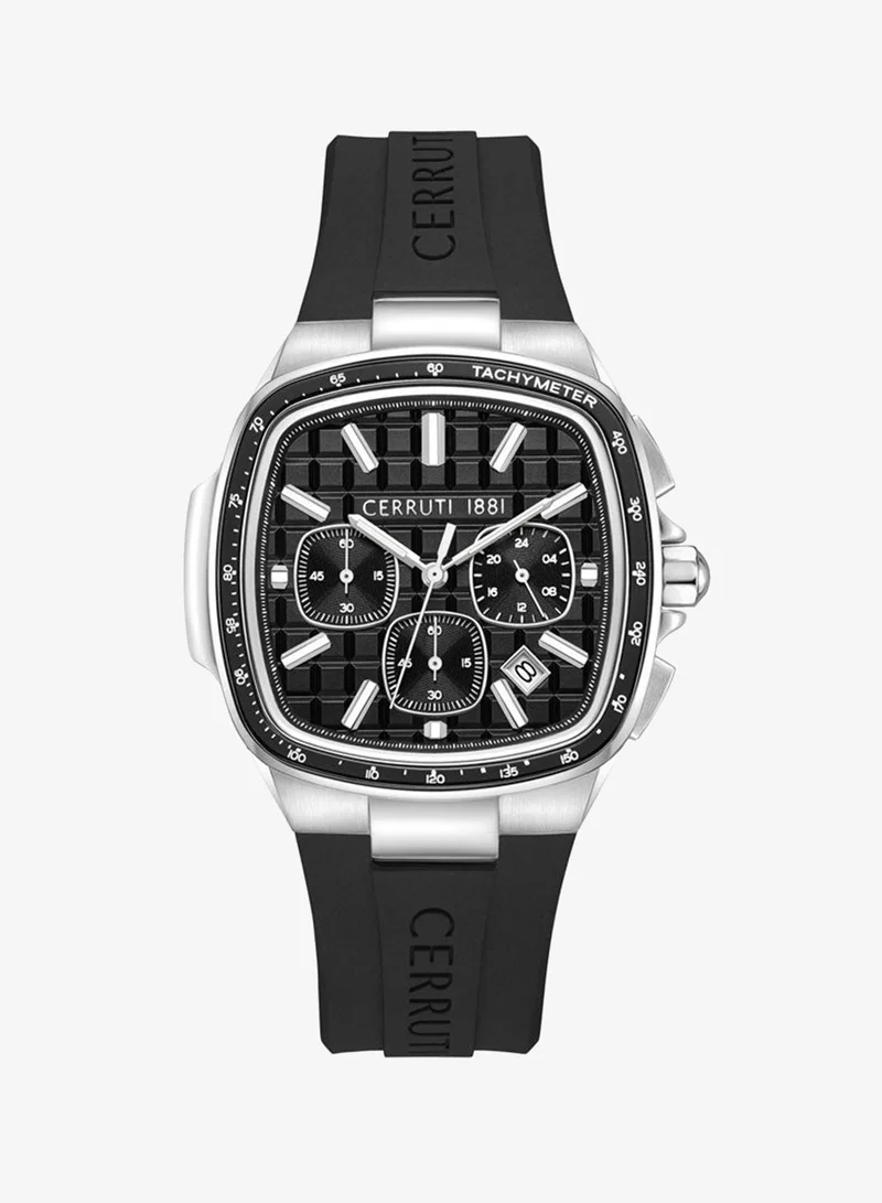 CERRUTI 1881 Cerruti 1881 Gents Stainless Steel Black Matt Dial Watch