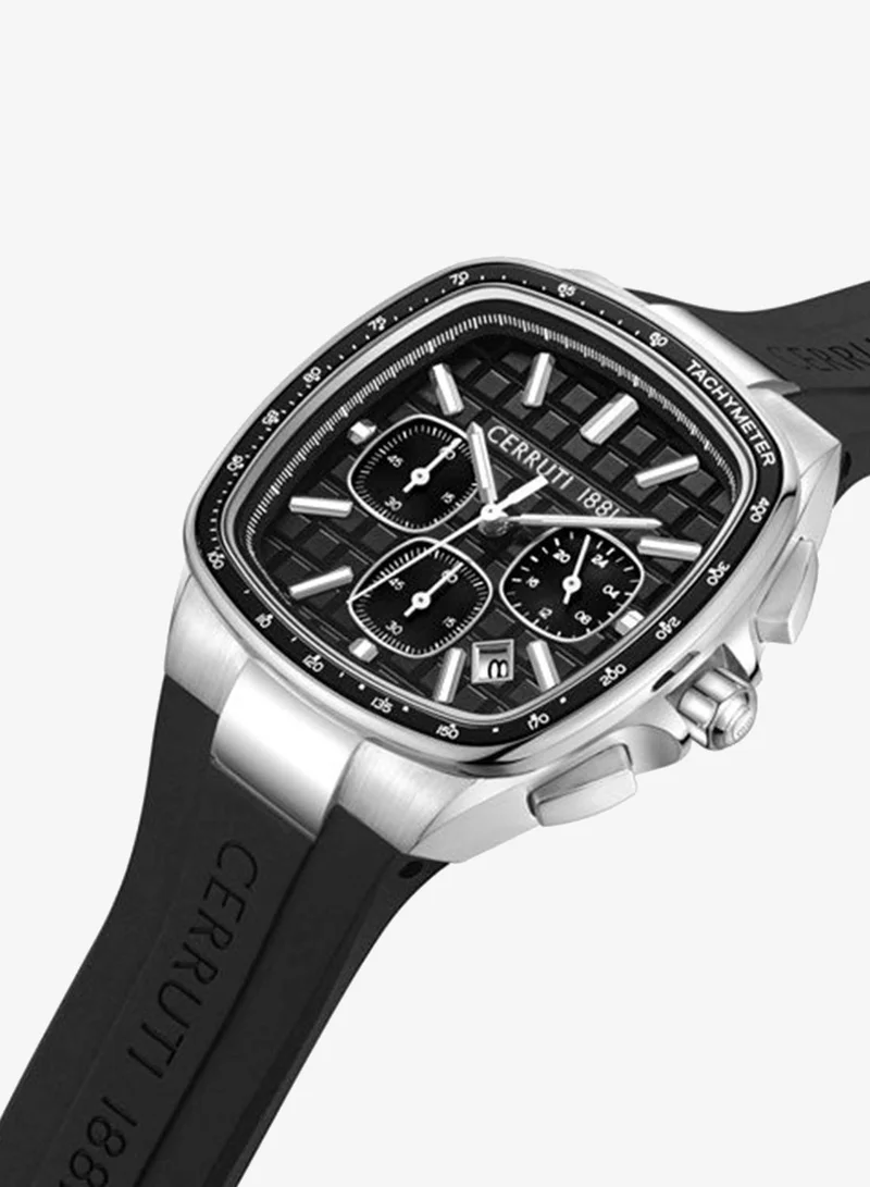 CERRUTI 1881 Cerruti 1881 Gents Stainless Steel Black Matt Dial Watch