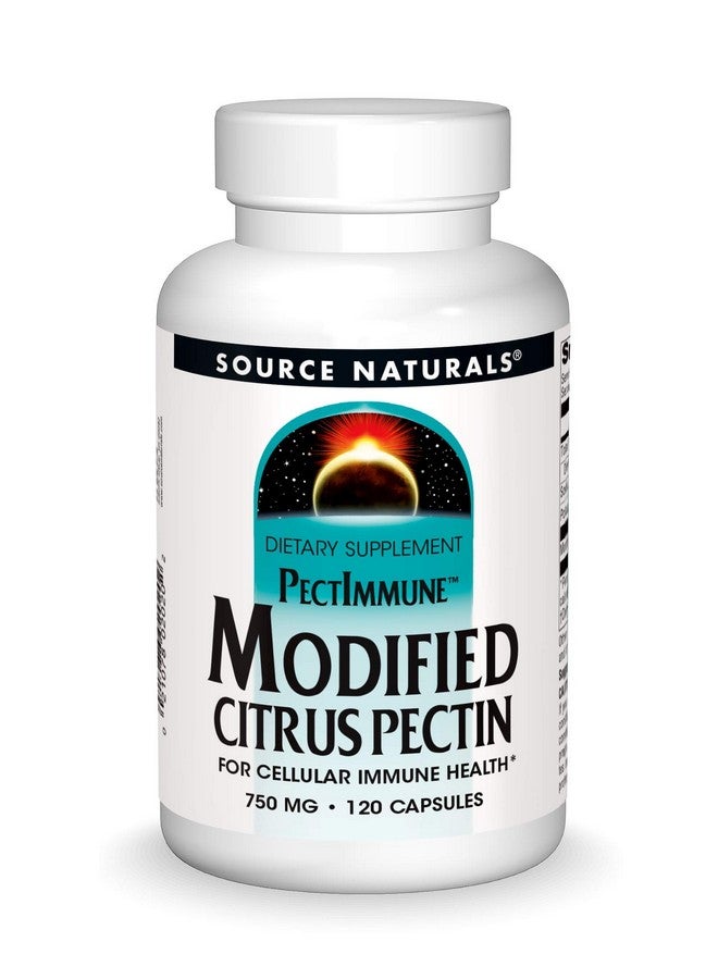 Source Naturals Source Naturals PectImmune, Modified Citrus Pectin, for Cellular Immune Health*, 750 mg - 120 Capsules  - Image 1