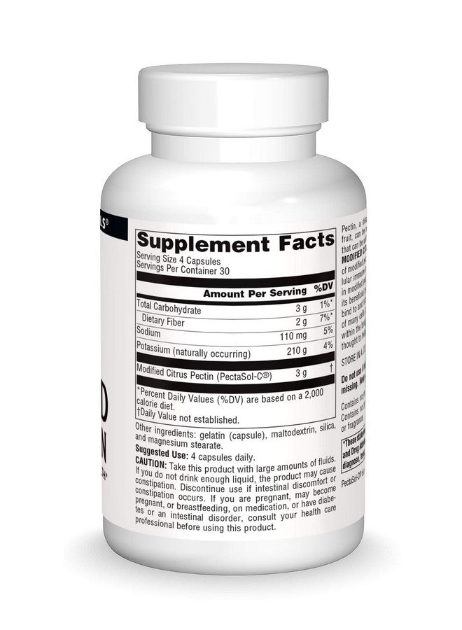 Source Naturals Source Naturals PectImmune, Modified Citrus Pectin, for Cellular Immune Health*, 750 mg - 120 Capsules  - Image 3