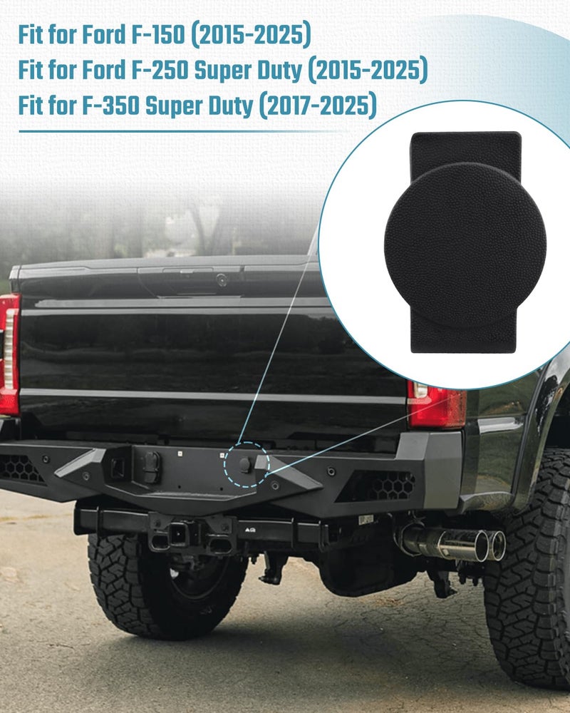 Quaneguzy Rear Bumper Spare Tire Carrier Lock Cylinder Replace FL3Z-1543262-A FL3Z1543262A Fit for Ford F-150 2015-2025, Fit for F-250/F-350 Super Duty 2017-2025 - Image 4