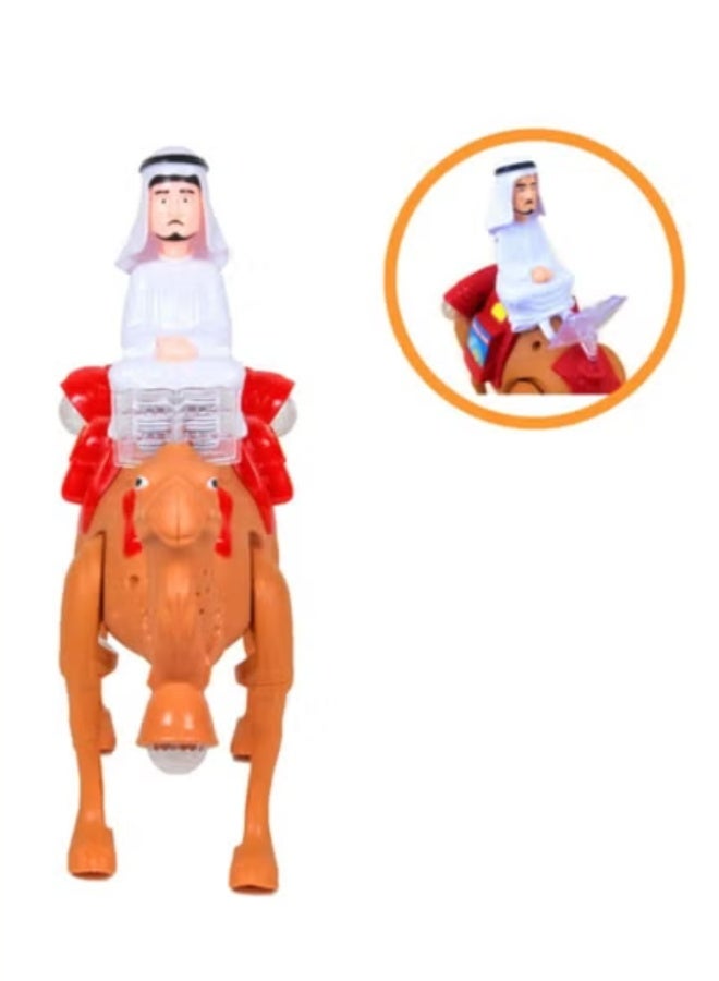 Walking Camel with Figure Lights and Music Song Animal Toys for Kids - Image 4