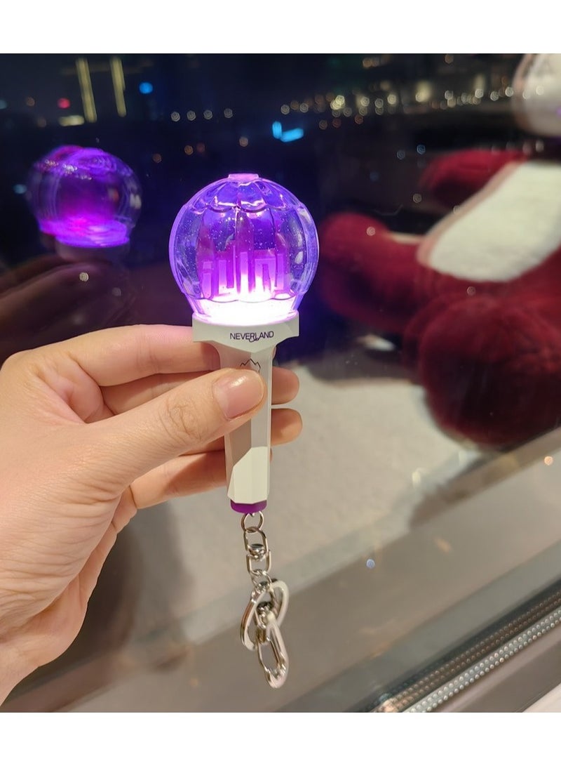 NIBEMINENT Kpop (G)I-DLE 2 Generation Glowstick Light Keychain Mini Stick Light Pendant - Image 1