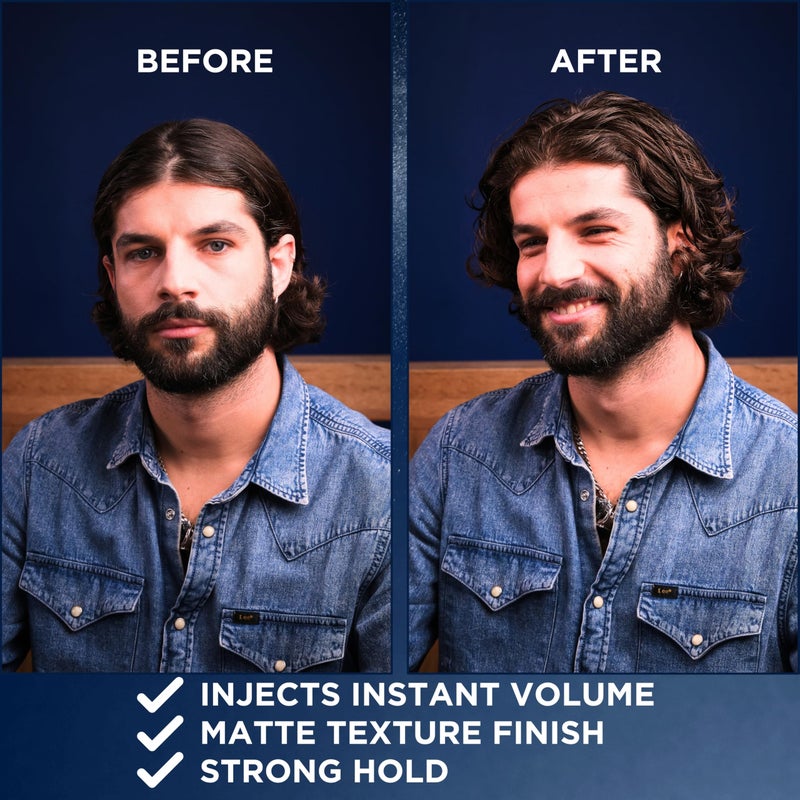 Murdock London Sea Salt Spray for Men â€“ Barber-Trusted Texturizing Mens Hair Sprays for Root Lift, Volume & Matte Finish â€“ Clean Label, Paraben-Free Sea Salt Spray for Hair (5.1 oz) - Image 2