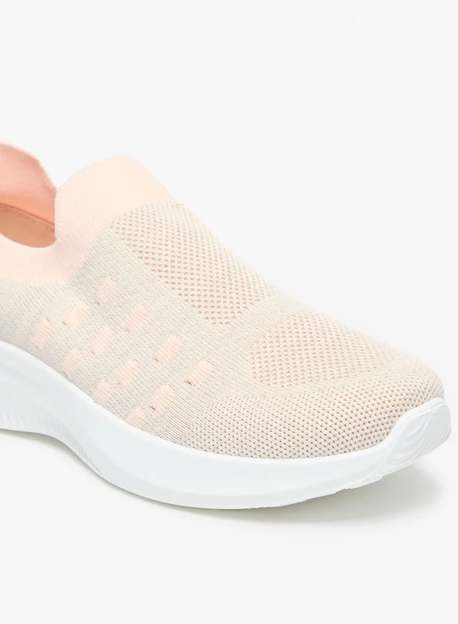 Oaklan by Shoexpress Women's Textured Slip-On Sports Shoes