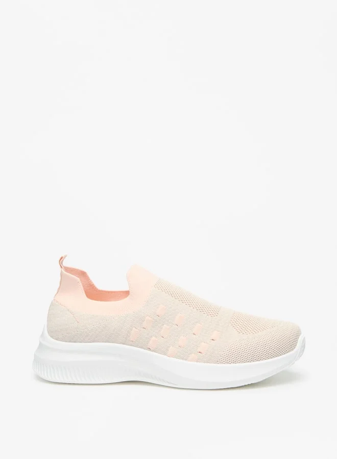 Oaklan by Shoexpress Women's Textured Slip-On Sports Shoes
