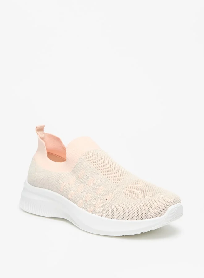 Oaklan by Shoexpress Women's Textured Slip-On Sports Shoes