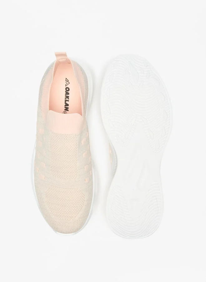 Oaklan by Shoexpress Women's Textured Slip-On Sports Shoes