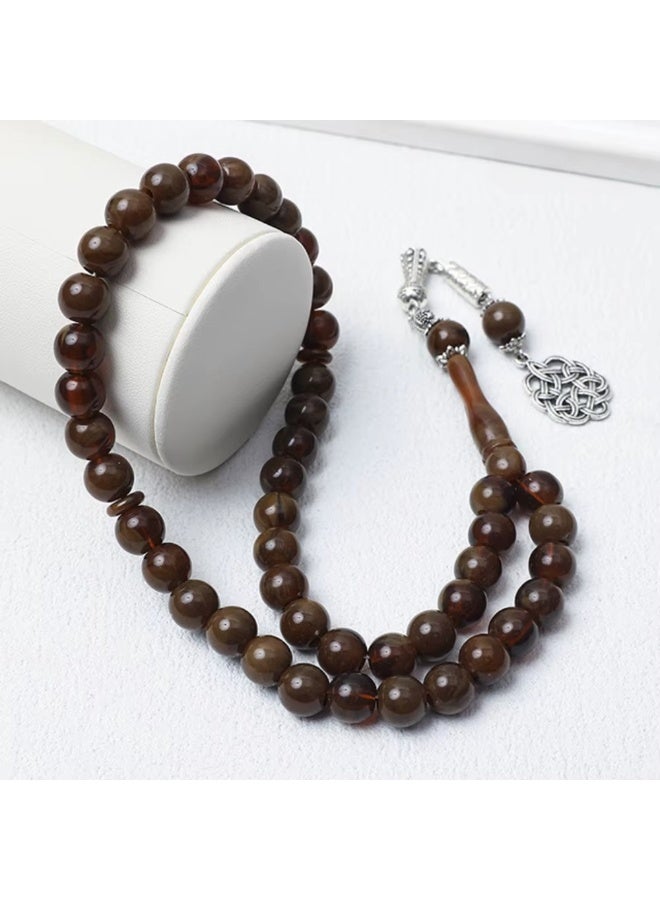 Mecrt Acrylic Islamic Rosary Prayer Beads – 45 Beads Muslim Tasbih