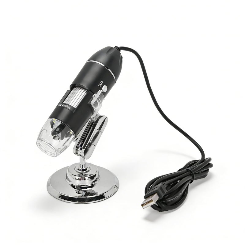 Bewinner 1600X USB مجهر رقمي 8 LED مجهر إلكتروني محمول لفحص PCB والمجوهرات - Image 2