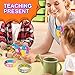 Genuvi Pop Bracelets Fidget Toys Bulk Its 24 Pack Party Favors for Kids Pop Fidget Bracelet It Fidget Toy Fidgets for Classroom Prizes End of Year Student Gifts from Teacher Birthday Goodie Bag Stuffers - Image 3