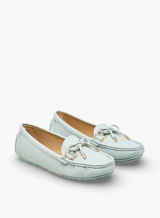 Le Confort Bow Accent Slip-On Comfort Loafers