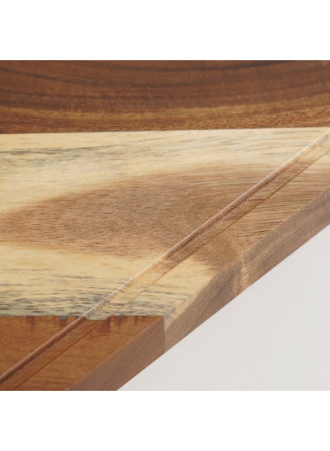 ALBERTO Rectangular Carbonized Bamboo Cutting Board 50*30*2Cm, Brown - Image 3