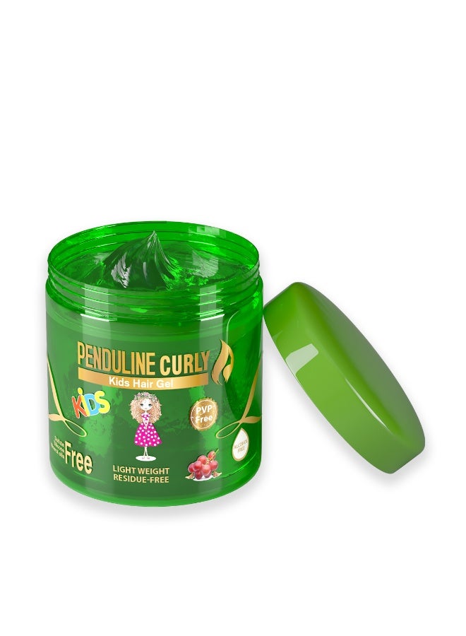 Penduline Curly Kids Hair Gel, 250ml with Aloe vera , Alcohol-Free - Image 2