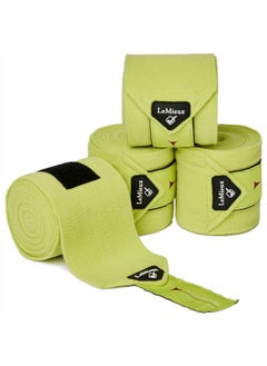 LeMieux Classic Polo Exercise Bandages in Kiwi with Zipped Case - Soft Fleece Protection Wraps - 3.8 m Long - Pack of 4 - Full - pzsku/Z833E431585969146F706Z/45/_/1737032060/4087fd49-fe15-4f9e-b5e4-f2f1dc8df89e