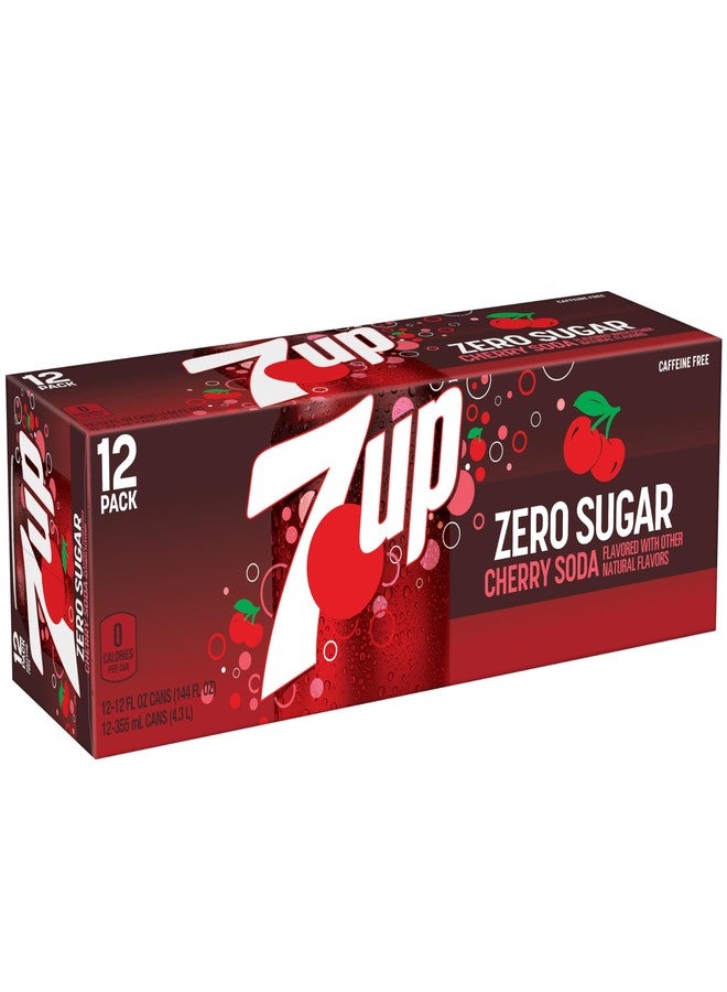 سفن أب مشروب 7-UP بنكهة الكرز، 12 أونصة سائلة - Image 3