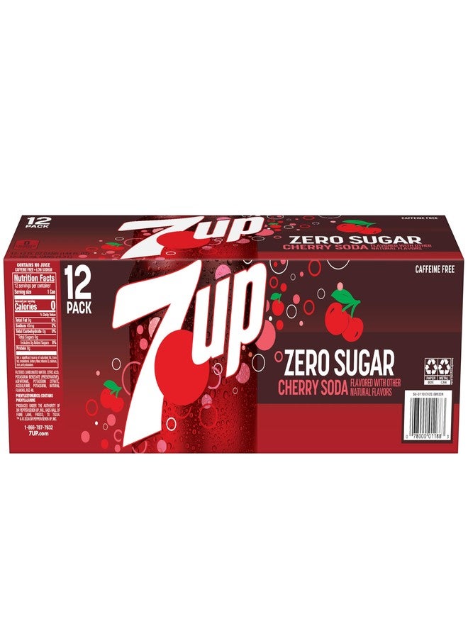 سفن أب مشروب 7-UP بنكهة الكرز، 12 أونصة سائلة - Image 5
