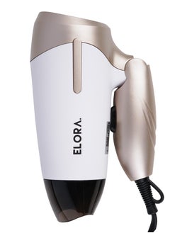 ELORA Elora Lightweight And Powerful 1000w Dryer With Quick Drying Time, Efficient And Customizable Settings-ELPC-1605 Pearl White  - Image 5