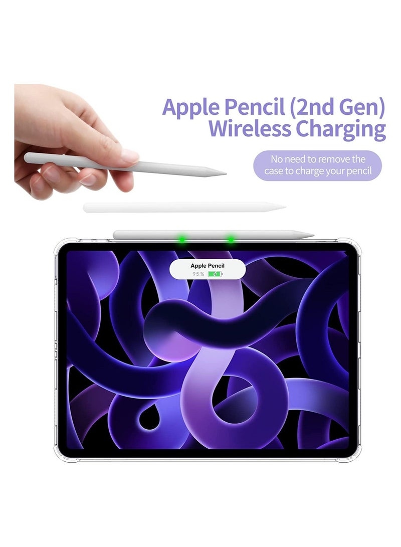 Raxoom iPad Air 5th Generation Case, TPU Cover for iPad Air 5th/4th Generation 10.9 Inch 2022/2020ï¼ŒFrosted Transparent Shockproof Protective Case - Image 3