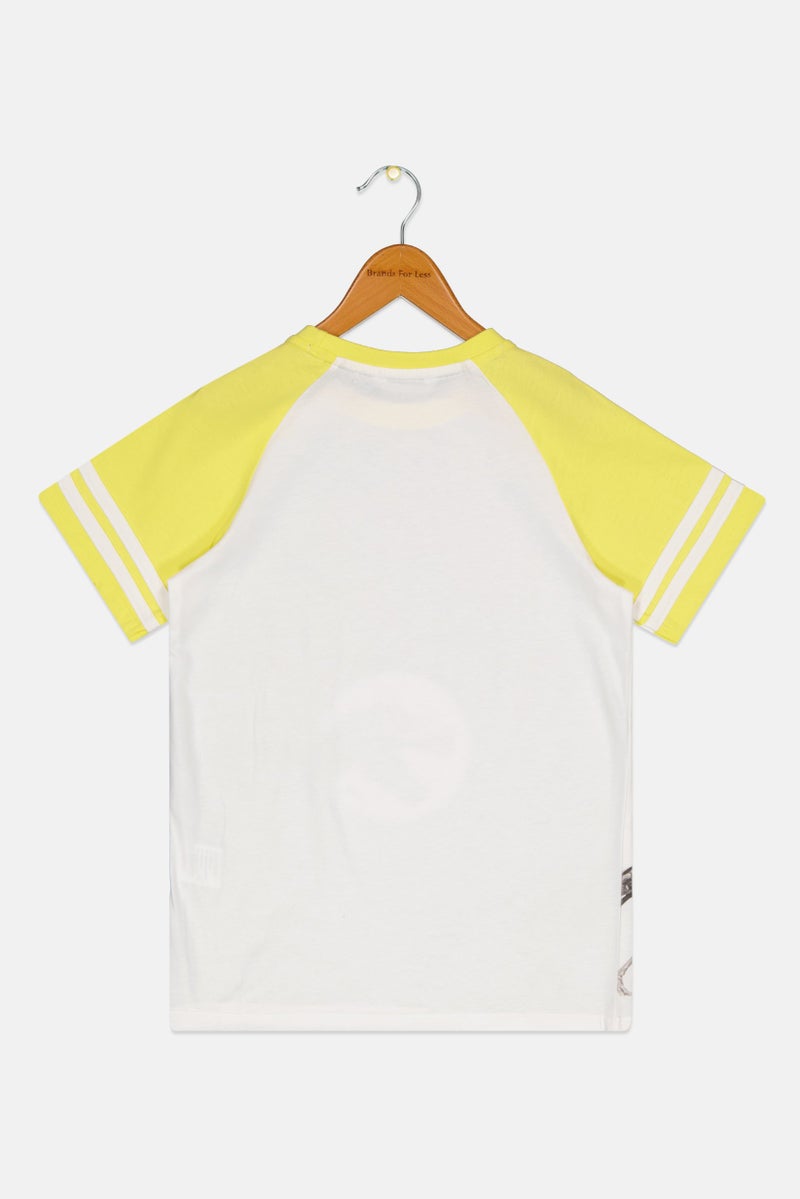 Hamleys Toddlers Boy Crew Neck Short Sleeves Graphic Print T-Shirt, Multicolor - Image 3