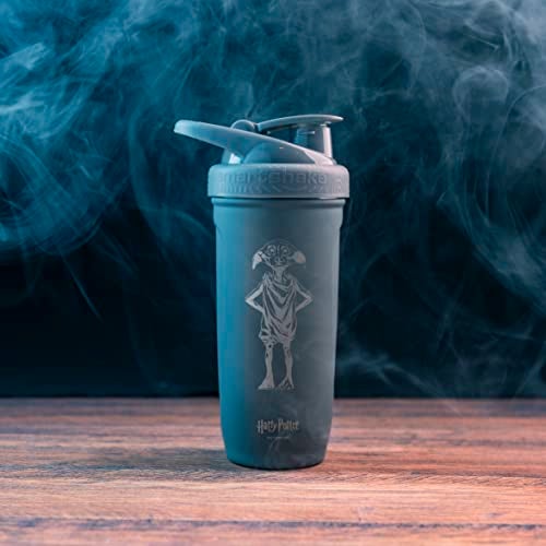 SmartShake Smart Shake Reforce Stainless Steel Harry Potter Dobby Shaker Bottle 900 ML 30oz Light Weight Resistance Sports Shaker Bottle with a Soft Lid Leakproof BPA Free DEHP Free - Image 3