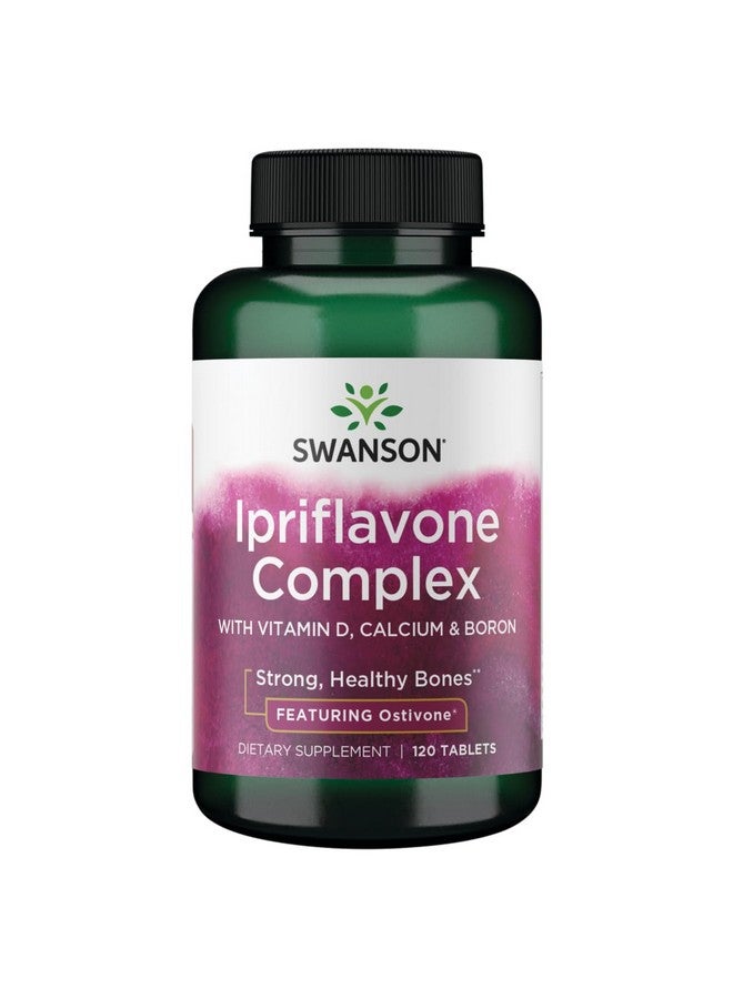 Swanson Ipriflavone Complex with Ostivone 120 Tabs - Image 1