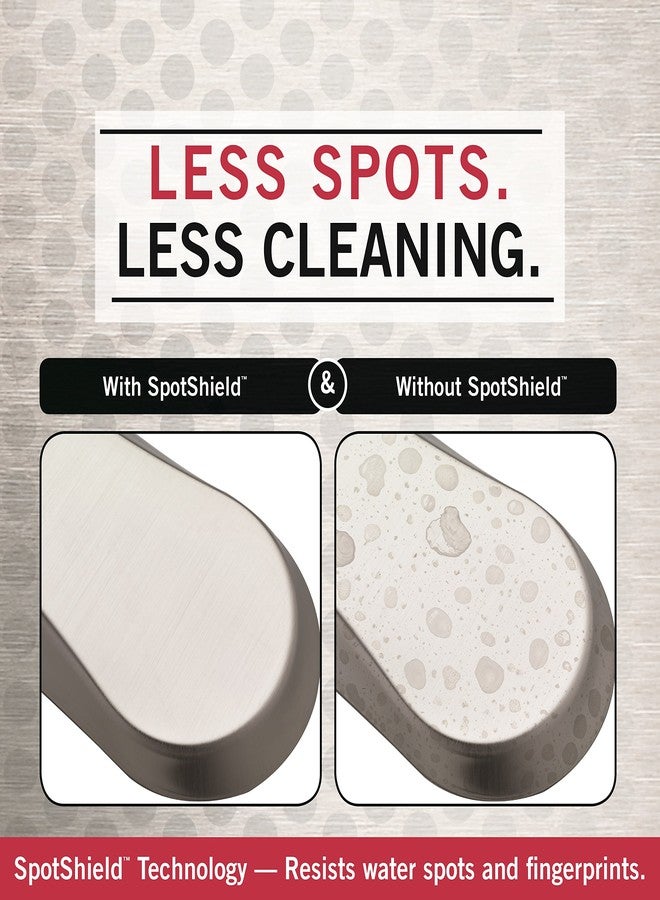 دلتا حلقة تعليق المناشف الجدارية من دلتا فوسيت 136670 ميريديان، مطلية بالنيكل المصقول بتقنية سبوت شيلد - Image 2