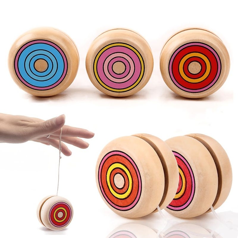 A Wooden Yoyo Ball For Physical Exercise Games And Party - Image 1