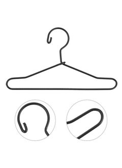 EXCEART 20 Pcs Doll Clothes Hanger Metal Doll Outfit Hanger Wardrobe Doll Clothes Accessories For Doll Clothes Gown Dress Outfit 65Mm Black  - Image 4