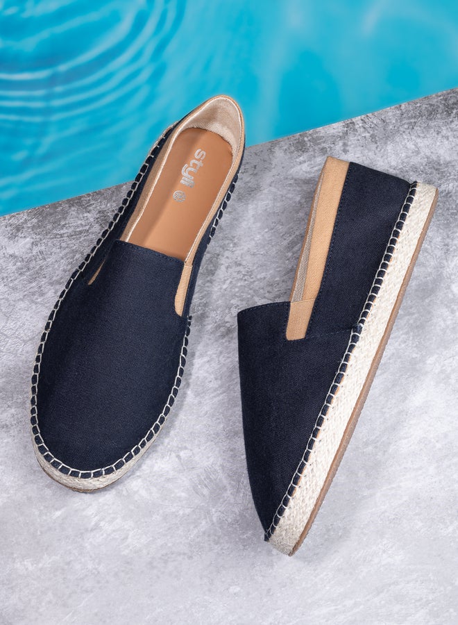 Styli Canvas Slip On Espadrilles  - Image 1