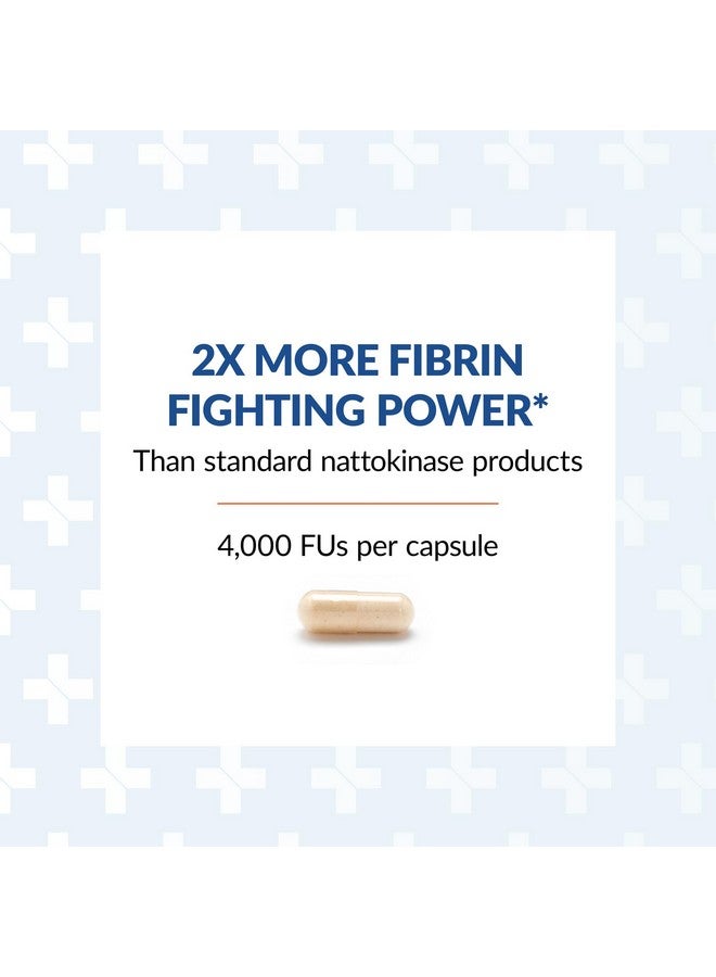 آرثر أندرو ميديكال - ناتوفينا، ناتوكيناز نقي، لصحة الدورة الدموية والقلب، نباتي، غير معدل وراثيًا، 30 كبسولة - Image 3