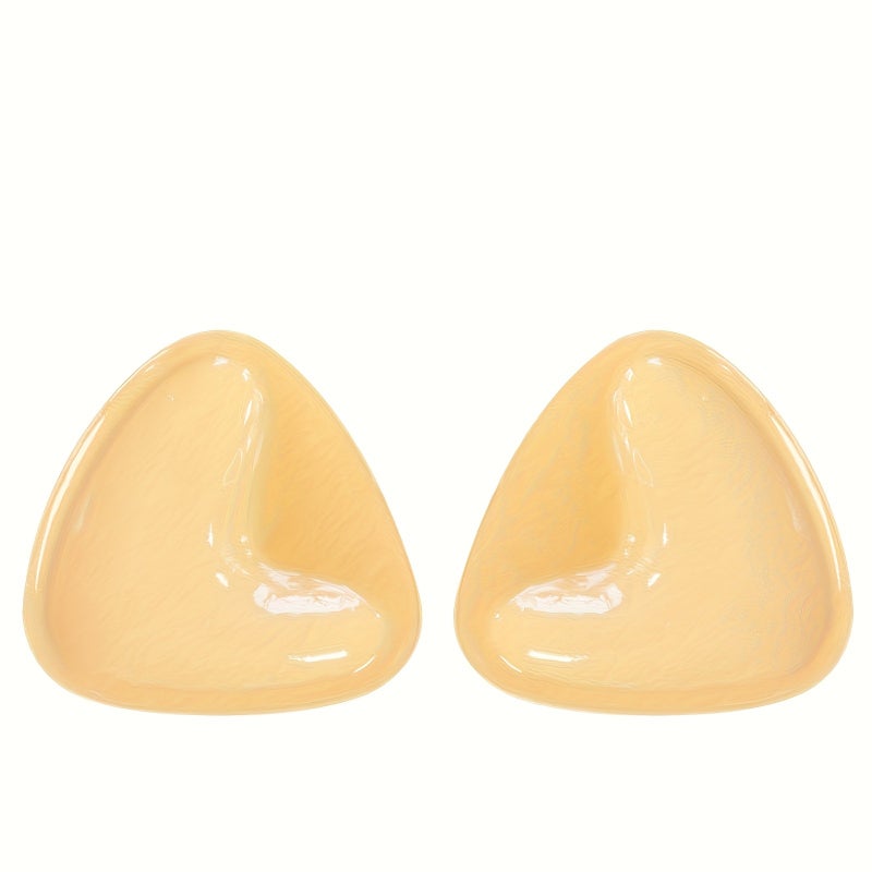 Women's Self-Adhesive Triangle Bra Pads, Double-Sided Invisible Silicone Pads for Seamless  Bras - Image 4