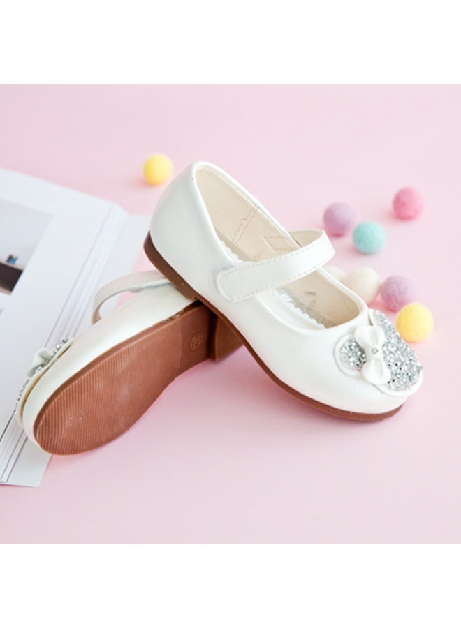 Shougu New Girls' Leather Shoes 