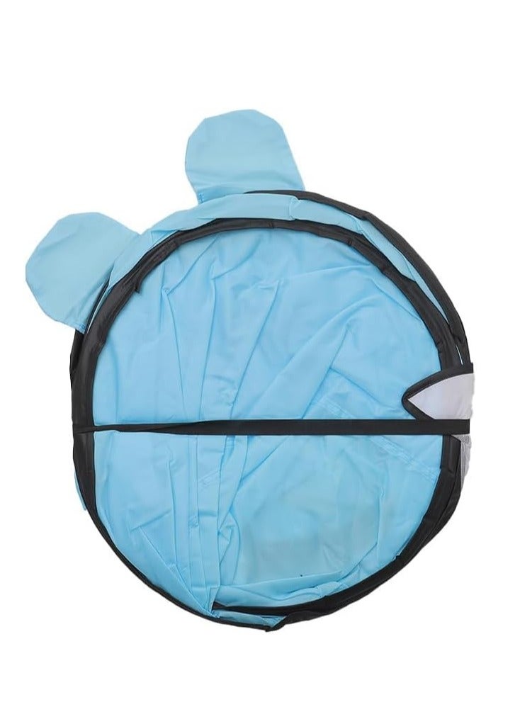 SOLARAE Kids Portable Pop up Play Tent, Automatic Setup Outdoor and Indoor Fun House with Net Anti Mosquito Instant Foldable Playhouse Beach Carrying Bag for Girls Boys - Image 5