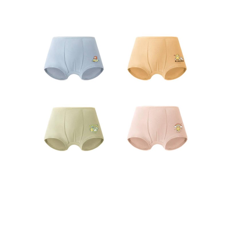 4 Pack Disposable Underwear Men Cotton Sterile No Wash Travel Hotel Size M for On The Go Carry - Image 1