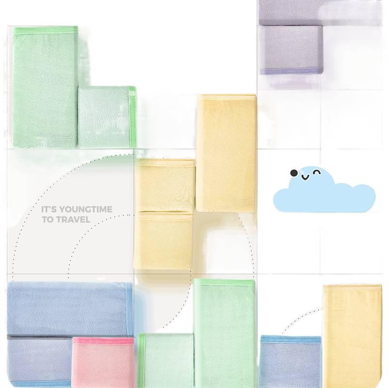 4 Pack Disposable Underwear Men Cotton Sterile No Wash Travel Hotel Size M for On The Go Carry - Image 5